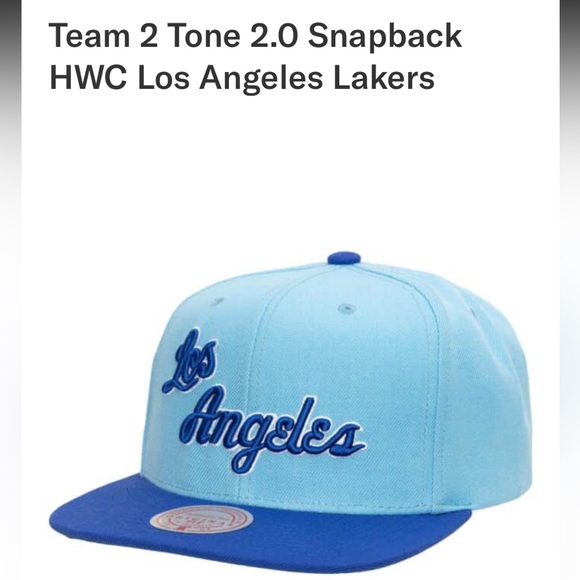 NWOT Mitchell & Ness Snapback
Two Tone 2.0 Snapback HWC Los Angeles Lakers - Picture 8 of 8
